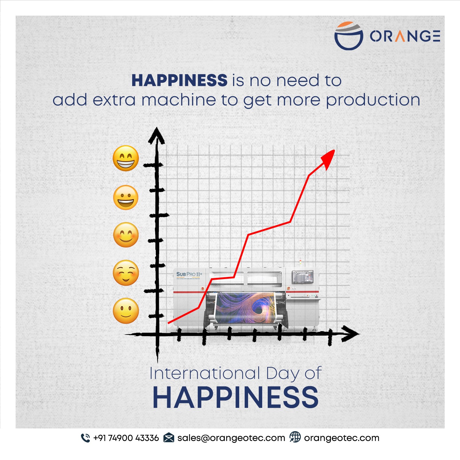 Orange O'tec Festive Creative